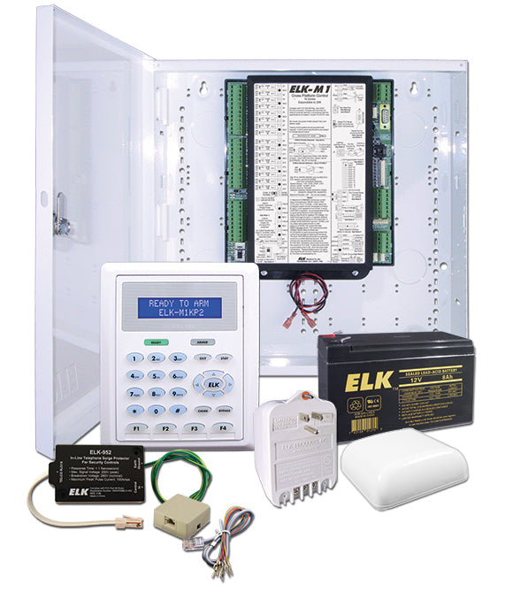 Elk M1 Gold Kit with Enclosure and M1KP2 Keypad